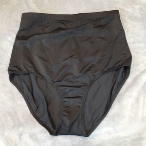 Swimsuits For All Black Ultra High Waist Swim Brief/Swim Bottoms 18 NWT
